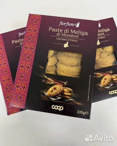 Печенье Fior Fiore Coop с кукурузой Ottofile